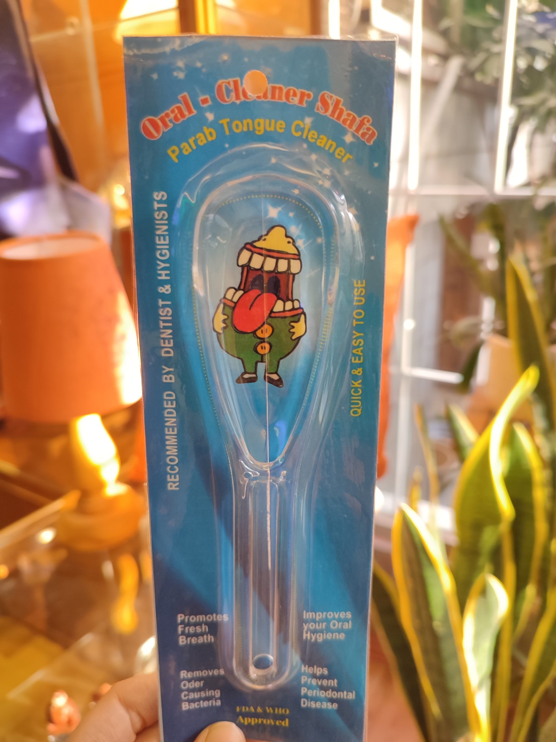 این محصول به پاکسازی سموم از زبان کمک می کند.